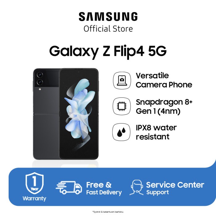 Samsung Galaxy Z Flip4 5G 8/128GB - Graphite