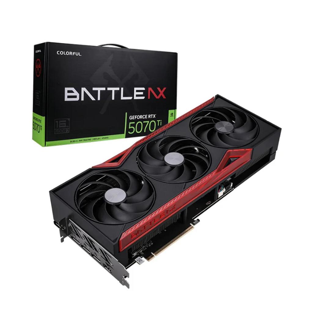 Colorful NVIDIA GeForce RTX 5070 Ti Battle AX 16GB-V 16GB ( Colorful GeForce RTX 5070 Ti NB EX 16GB-V )