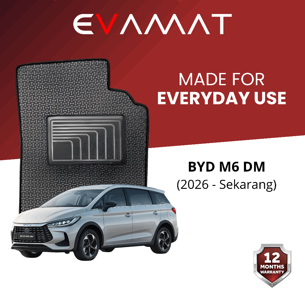 Jual Karpet Mobil Fullset Custom Fit BYD M6 DM 6 Seat 2026-Sekarang Anti Slip | Shopee Indonesia