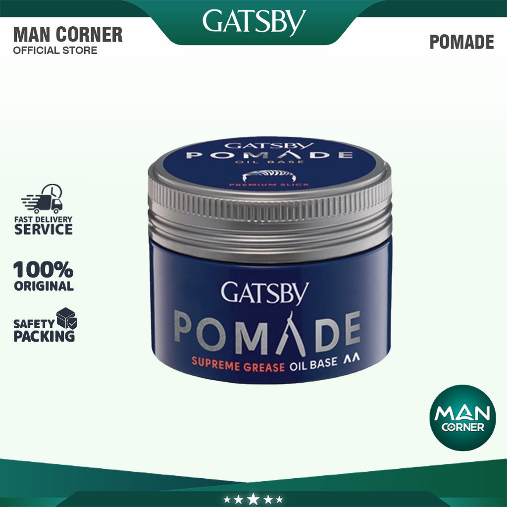 GATSBY Styling Pomade Supreme Grease 75gr | Man Corner