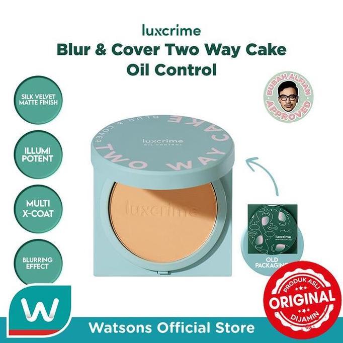 Zena_groupabadi - Luxcrime Blur & Cover Two Way Cake Oil Control Custard