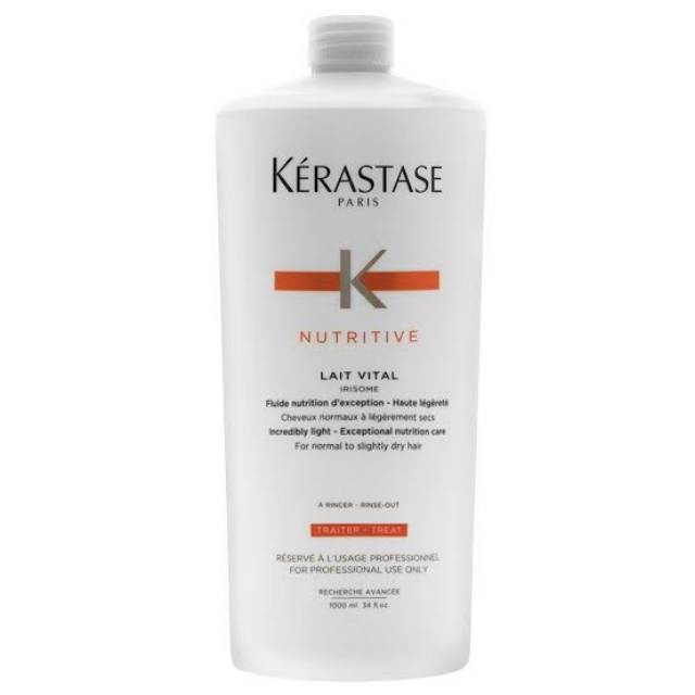 Kerastase Nutritive Lait Vital Kondisioner Rambut Kering - 1000ml - LAIT VITAL 1000