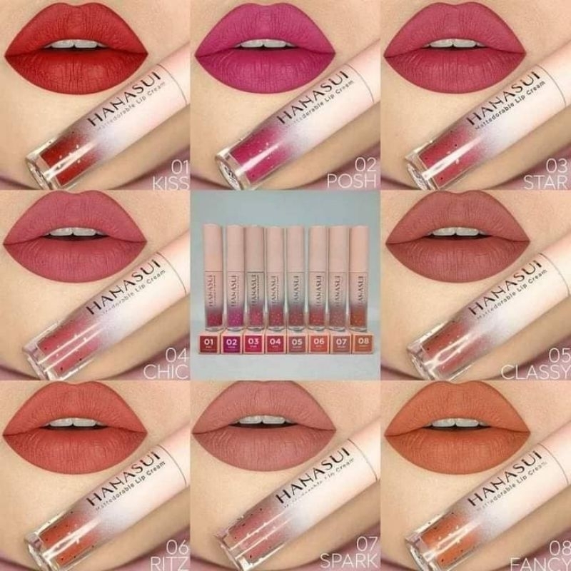 HANASUI Mattedorable Lip Cream
