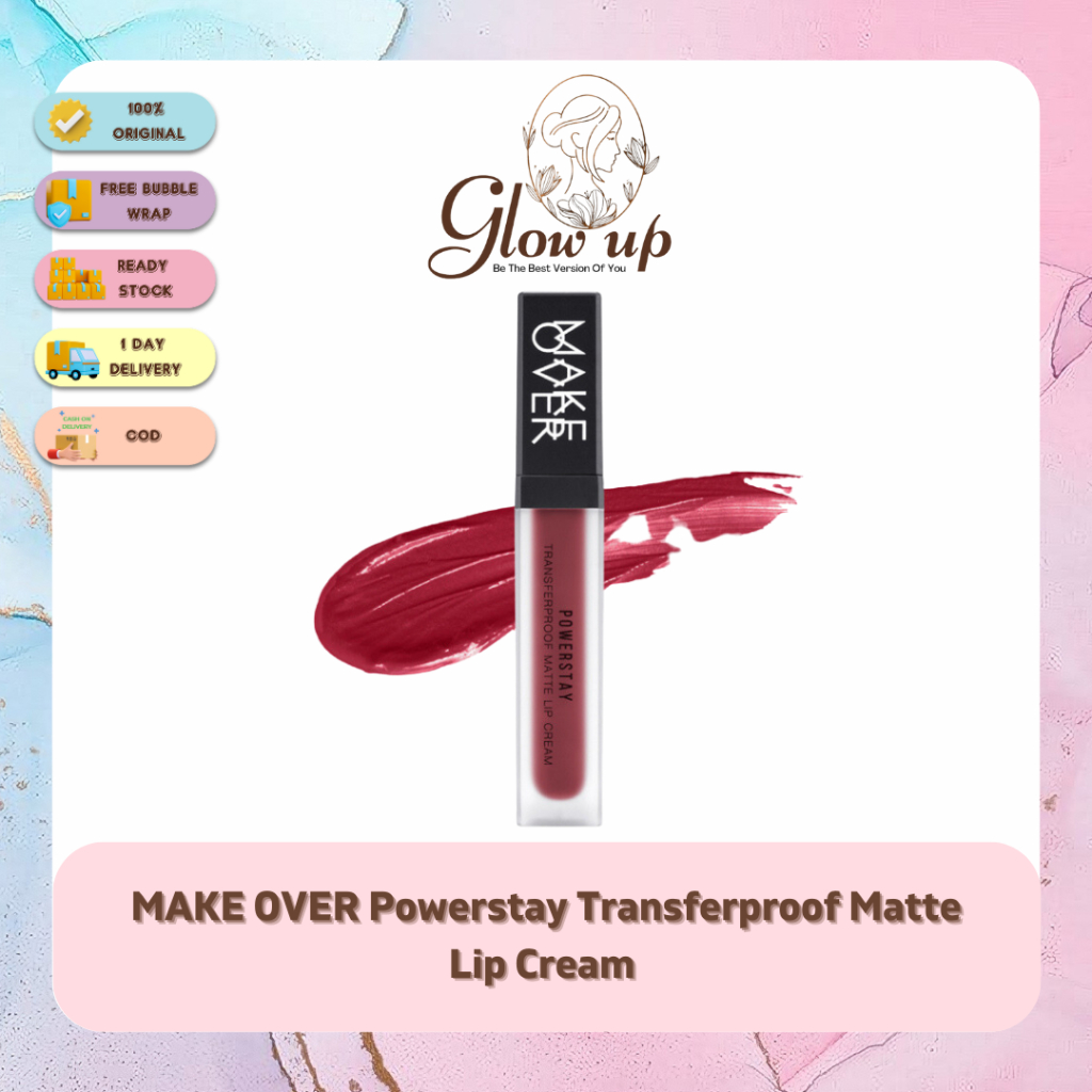 MAKE OVER Powerstay Transferproof Matte Lip Cream