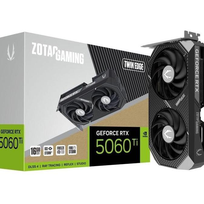 ZOTAC GAMING GEFORCE RTX 5060 TI 16GB TWIN EDGE BLACK | VGA RTX 5060Ti