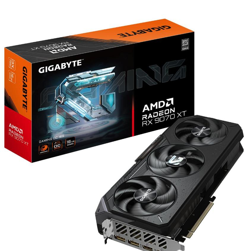 GIGABYTE AMD Radeon RX 9070 XT GAMING OC 16GB
