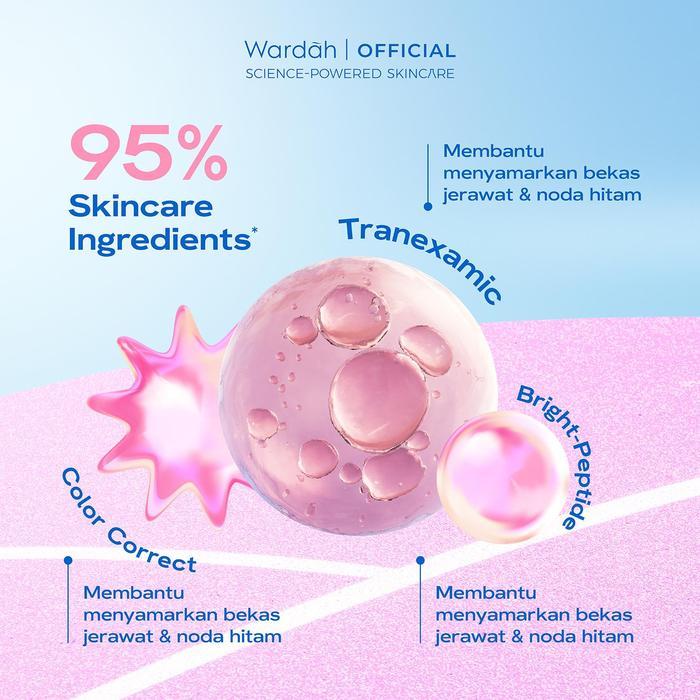 NEW PRODUCT WARDAH UV SHIELD TINTED TONE UP SUNSCREEN SPF 50 PA 30 ML SUNSCREEN WAJAH MENCERAHKAN