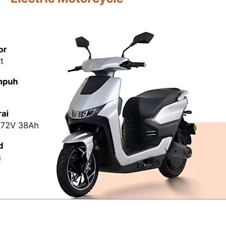 Sepeda Listrik Yadea T9 2000 watt 72 Volt 23 AH