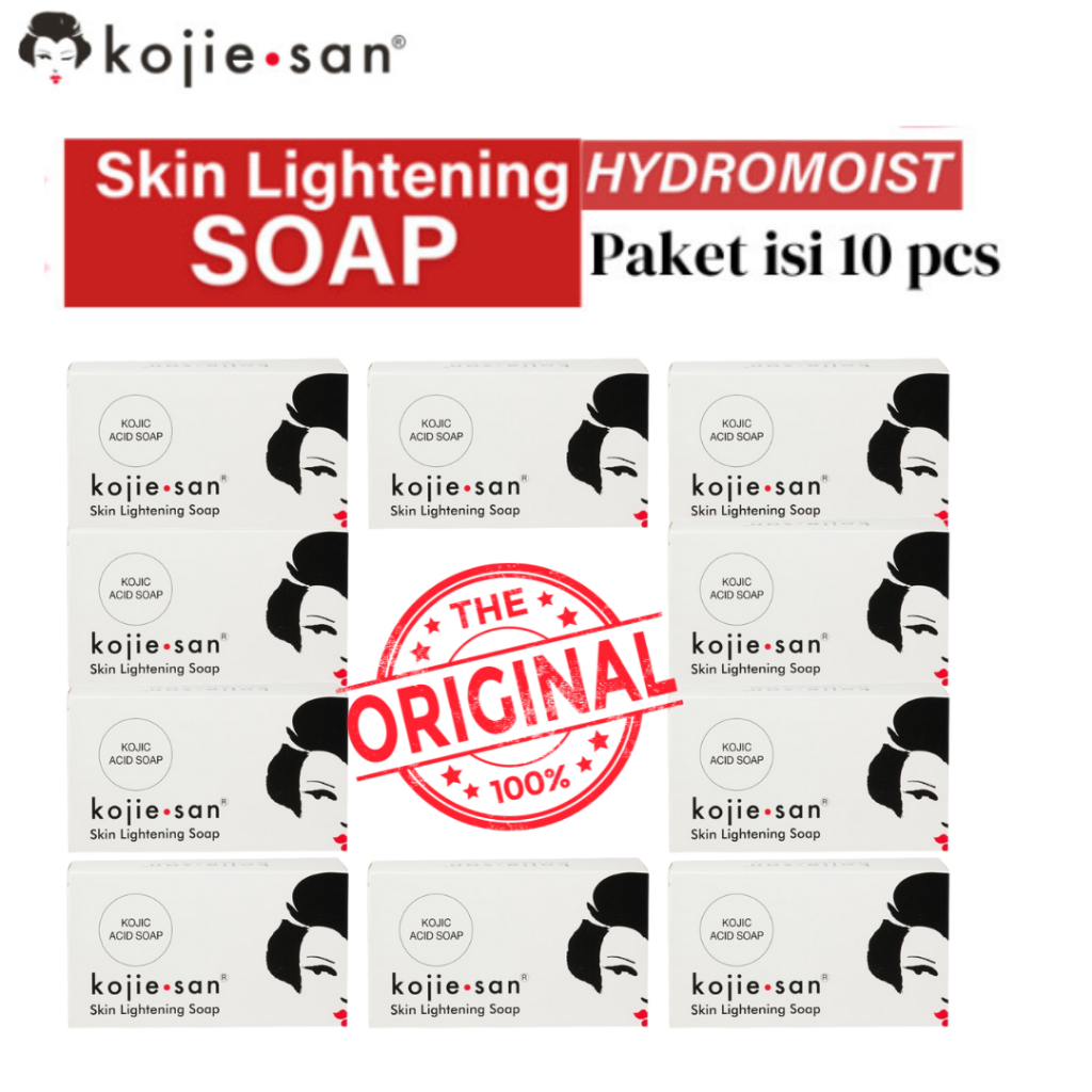 Paket usaha 10pcs KOJIE SAN Skin Lightening Kojic Acid Soap