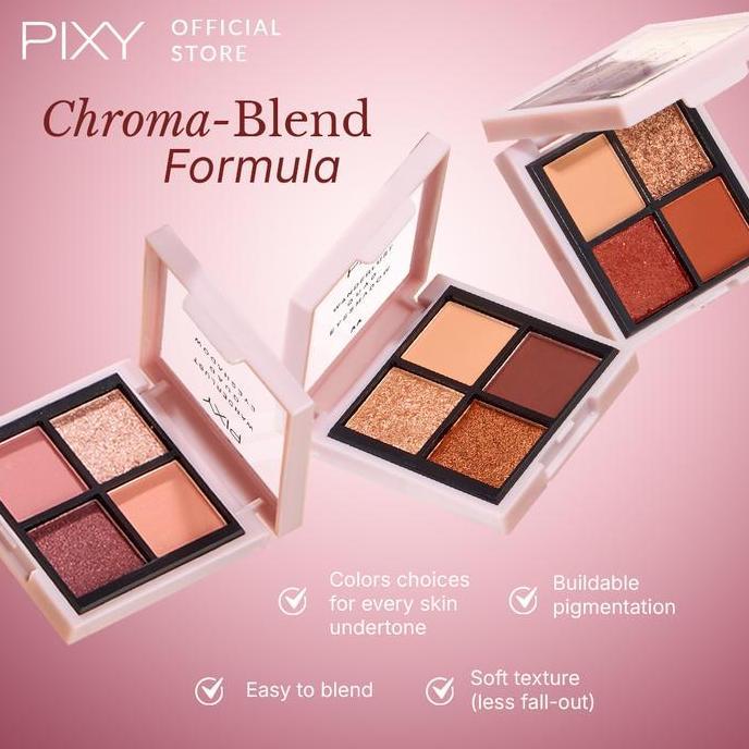 PIXY Wanderlust Quad Eyeshadow