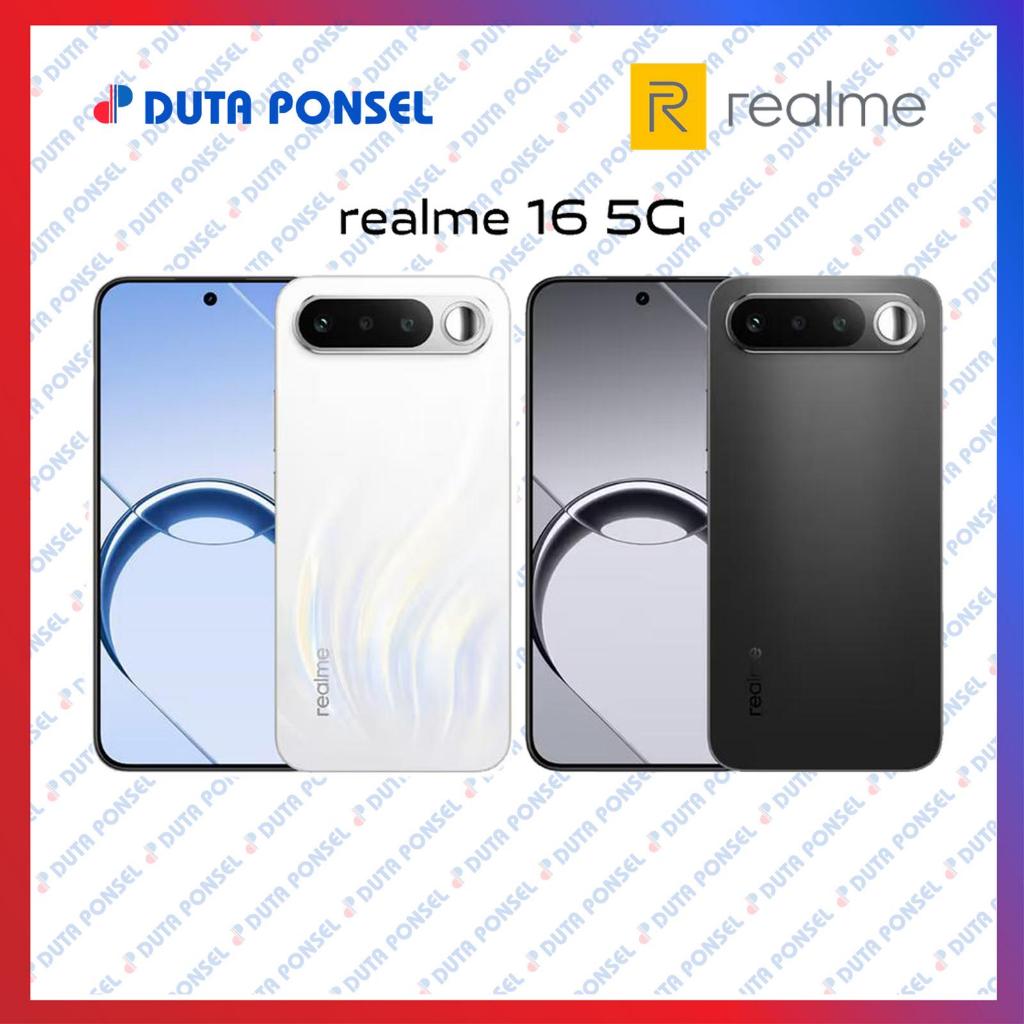 Realme 16 5G 8/256 GB & 12/256 GB Garansi Resmi