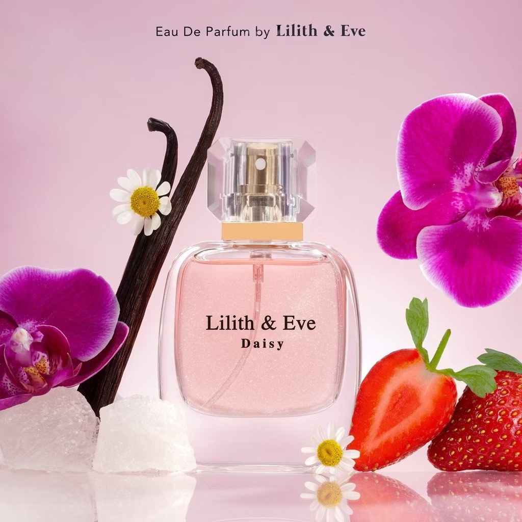 Lilith and Eve Daisy Eau De Parfum (EDP) - Perfume Wanita Minyak Wangi Parfume Tahan Lama Original / Parfum Lilith and Eve