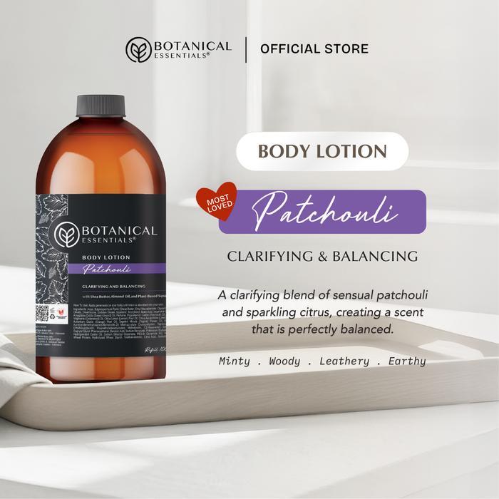 Botanical Essentials - Body Lotion Refill 1L With Pump - Patchouli