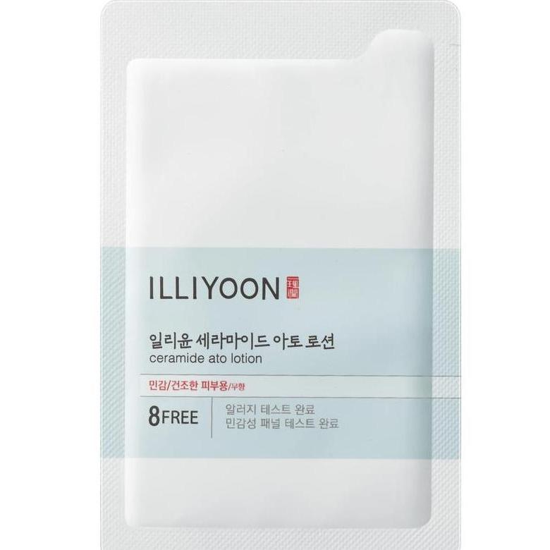 [GIFT] ILLIYOON Ceramide Ato Lotion 5ml - Pelembap Wajah dan Badan - Menenangkan Kulit - Tekstur Ringan Mudah Menyerap