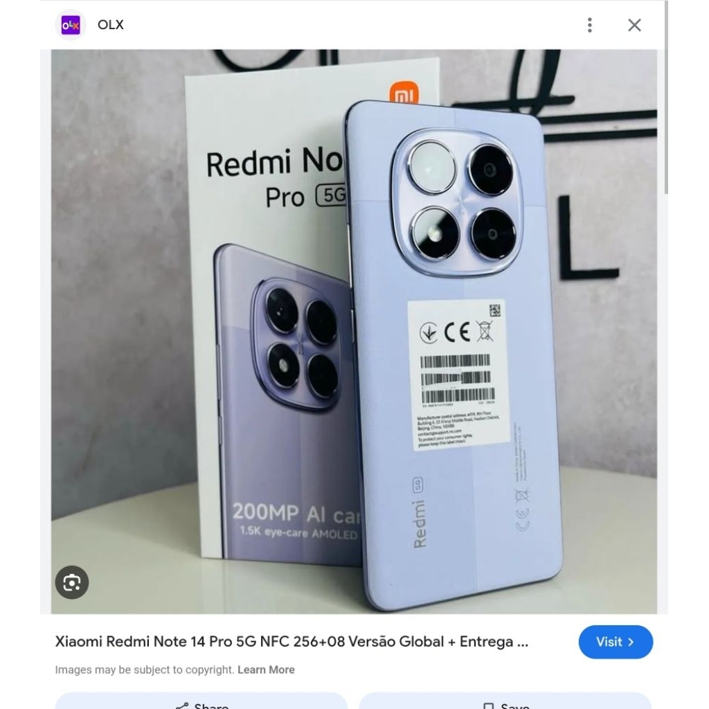 REDMI NOTE 14 PRO 5G GARANSI RESMI INDONESIA