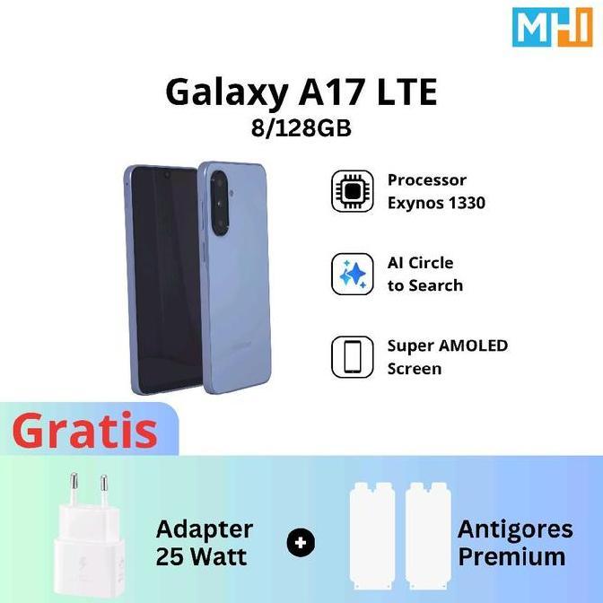 Lyshoot61 - Samsung Galaxy A17 Lte 8/128Gb, 8/256Gb Dan 5G 8/256Gb, Original, Bergaransi Resmi