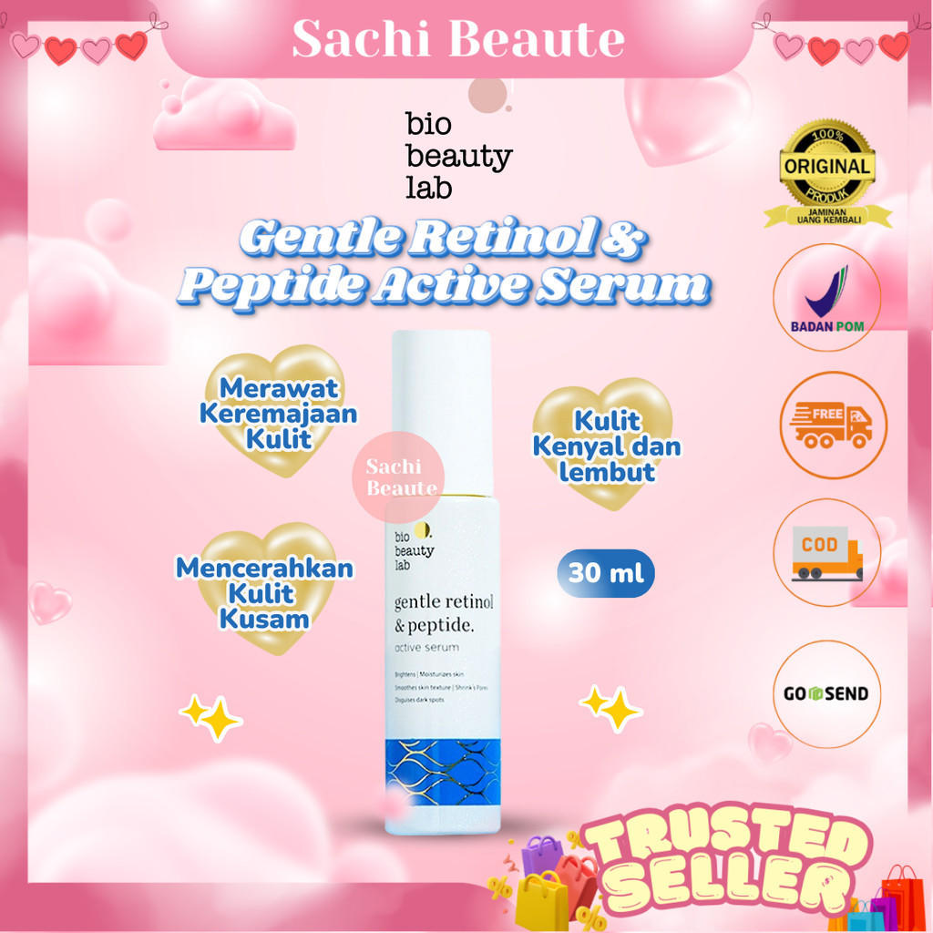 Bio Beauty Lab Gentle Retinol & Peptide Ukuran 30ml BBL
