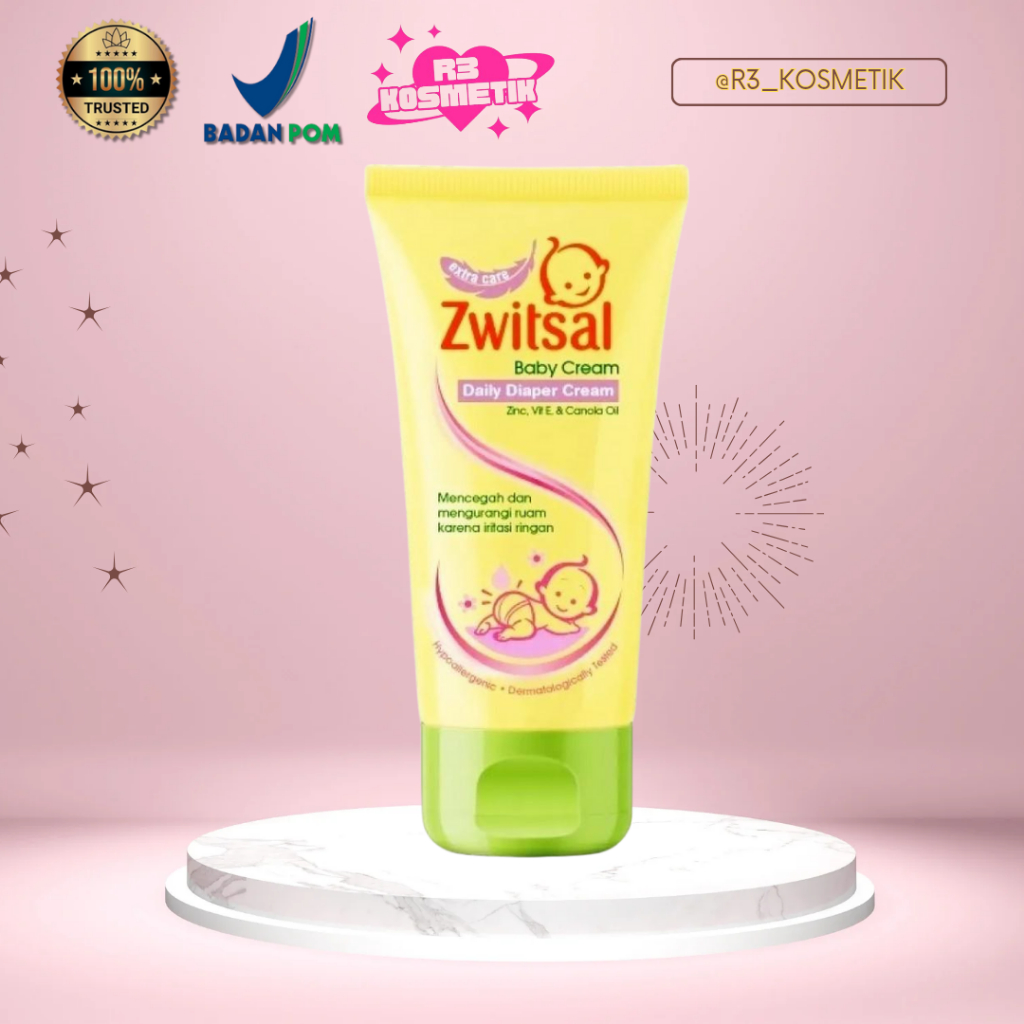 Zwitsal baby daily diaper rash cream 50ml