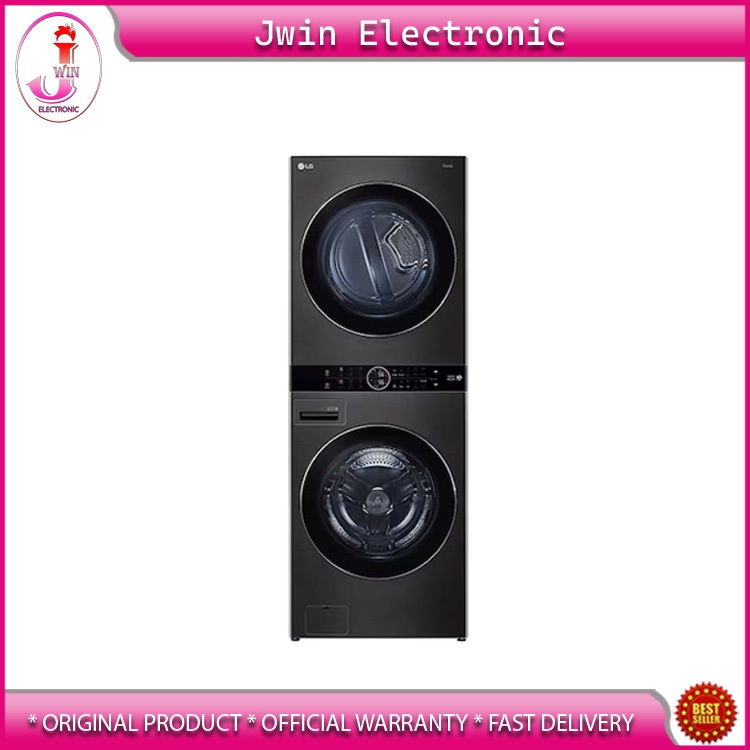 LG WT2520NHBA WashTower Mesin Cuci 25kg/20kg