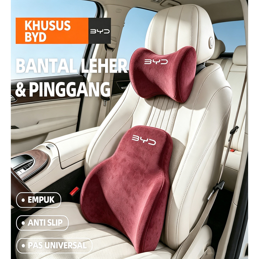 Jual ZEFIRA BYD Cocok Atto3 Atto1 Seal Dolphin Set Bantal Mobil Desain Serasi Mempercantik Interior Kendaraan Anda | Shopee Indonesia