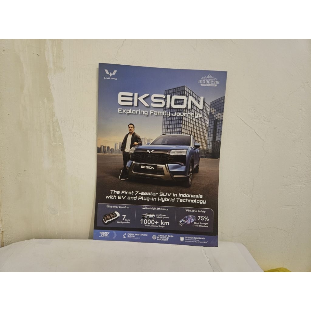 Jual brosur katalog mobil wuling eksion ev phev 2026 flyer | Shopee Indonesia