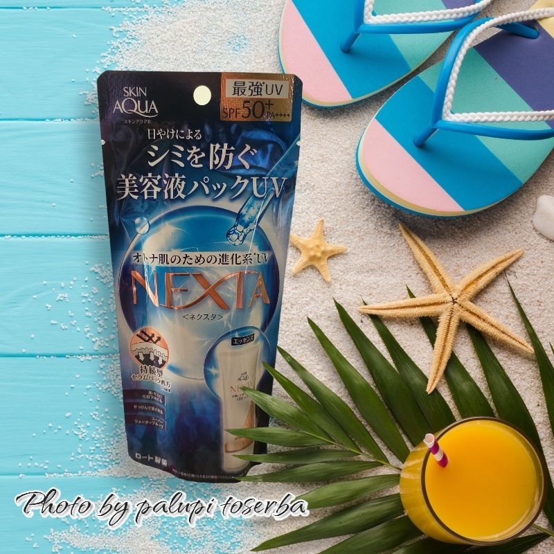 skin aqua nexta shield serum uv original jepang