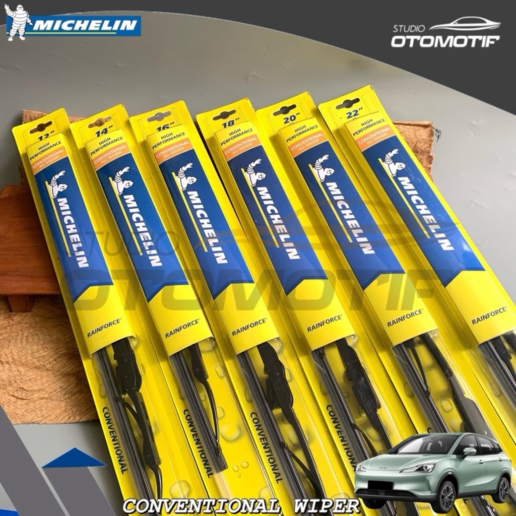 Jual Wiper Neta V-II V2 22-16 Michelin Conventional Windshield Windscreen Wiper | Shopee Indonesia