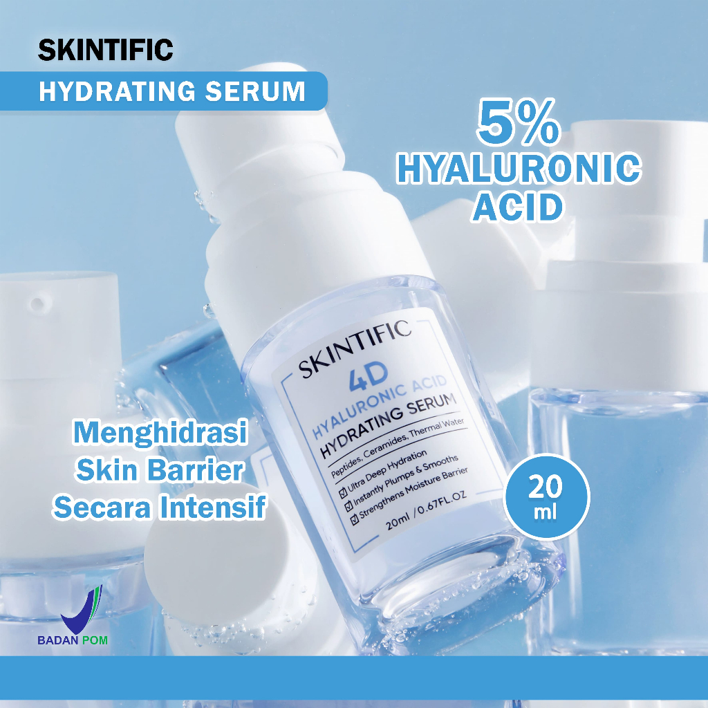 SKINTIFIC 4D 5% Hyaluronic Acid Hydrating Serum