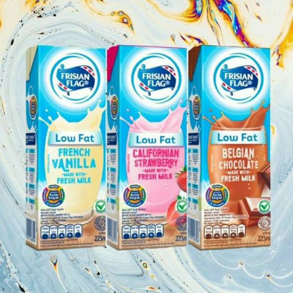 Jual Uht Frisian Flag Low fat 225 ml 1 Dus x (36pcs) Milk fresh | Shopee Indonesia