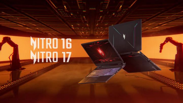 ACER Nitro 16 AN16-41 Ryzen 7 7735HS RTX 4050 RAM 16GB 512GB SSD 16" 165Hz IPS sRGB W11 OHS | Lazada Indonesia
