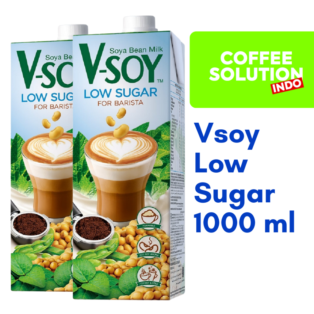 Jual Vsoy Soy Milk Low Sugar UHT 1L - LOW SUGAR | Shopee Indonesia