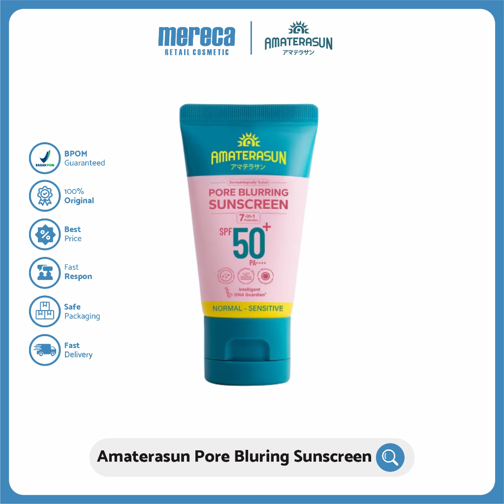 Amaterasun Physical Pore Blurring Sunscreen SPF 50 PA++++