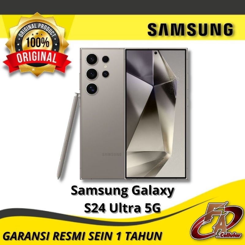Samsung Galaxy S24 Ultra 5G 12/1TB - Garansi Resmi Samsung Indonesia