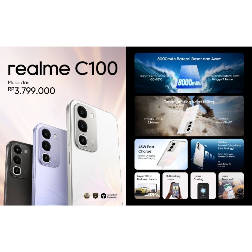 REALME C100