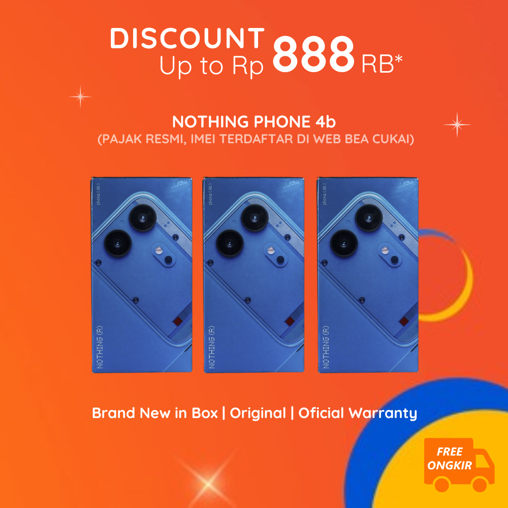 Jual NOTHING Phone (4b) 5G 8+128GB Snapdragon 8 Gen 4 - Global ROM | Shopee Indonesia