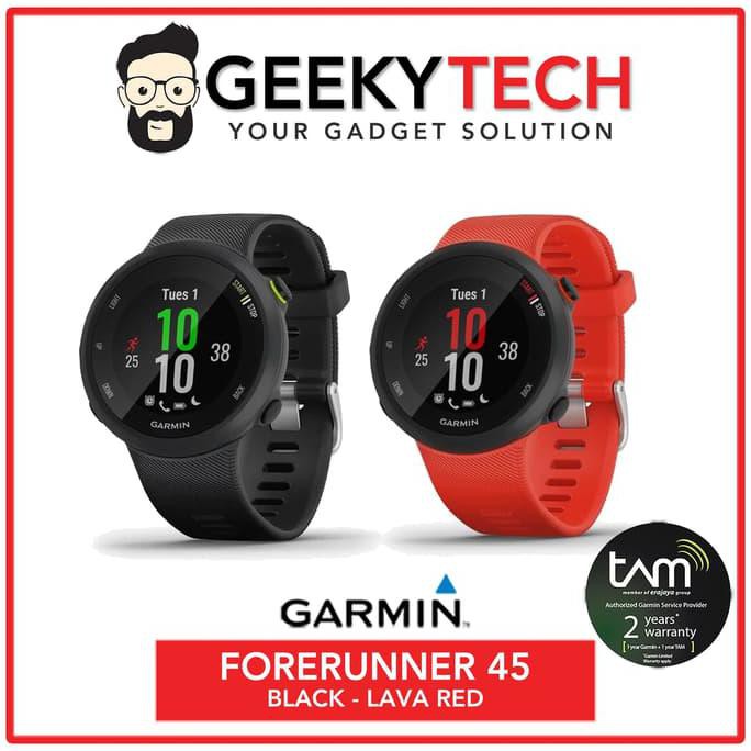 IREADYl Garmin Forerunner 45 - Garansi Resmi TAM 2 Tahun
