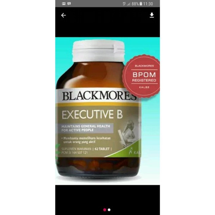 Jual Blackmores Executive B 62 RESMI BPOM | Shopee Indonesia