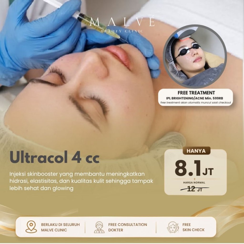 Jual MALVE Ultracol Collagen Stimulator 4CC | Shopee Indonesia