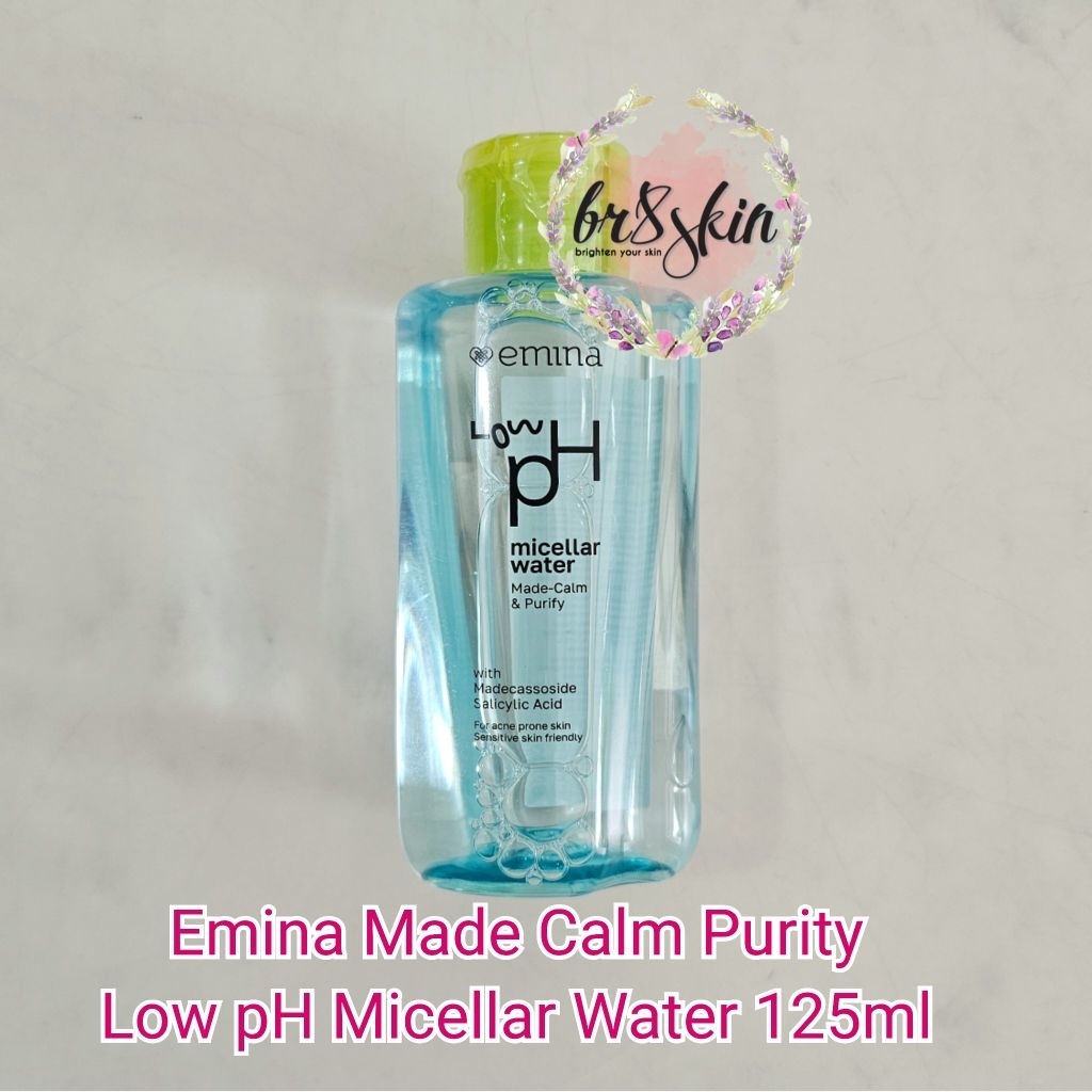 Jual Emina Micellar Water Low pH Madecassoside Salicylic Acid 125ml | Shopee Indonesia