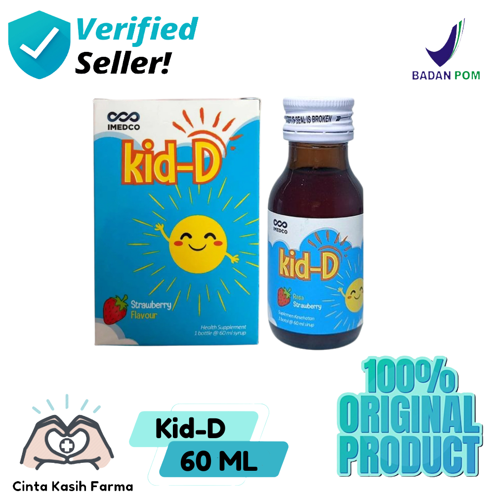 Kid-D Sirup 60 Ml Vitamin D3 Anak
