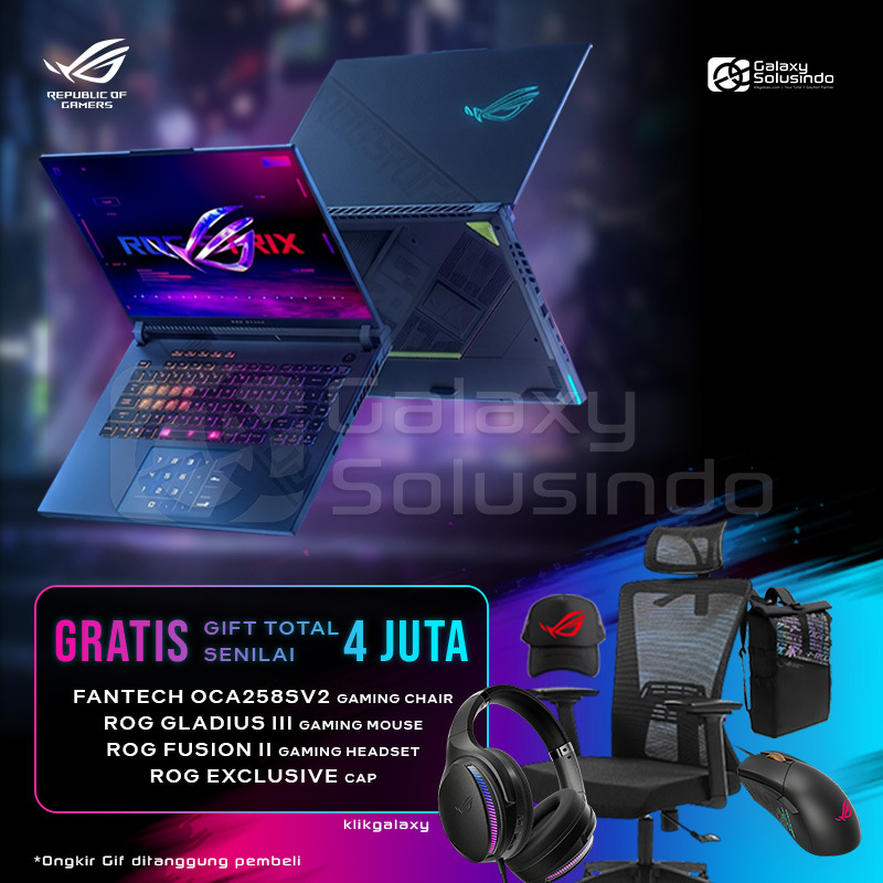 ASUS ROG STRIX SCAR 16 G634JZR-I948M6G-O RTX4080 12GB Intel Core i9-14900HX 2TB SSD 32GB RAM Gaming Notebook Laptop