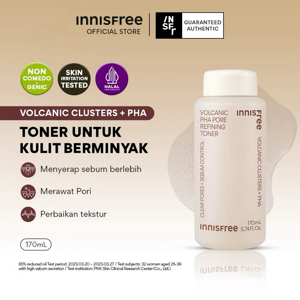 Innisfree - Volcanic PHA Pore Refining Toner 170ml