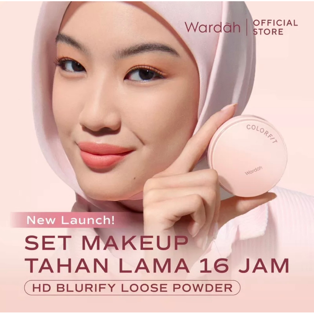 Wardah Colorfit HD BLURIFY LOOSE POWDER