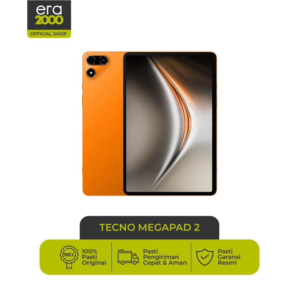 Jual Tecno Megapad 2 [8/256] Garansi Resmi High Res 11" 2.5K 90Hz Eye-Care Display, 8200mAh Long-Lasting Battery, Smarter TECNO AI, | Shopee Indonesia