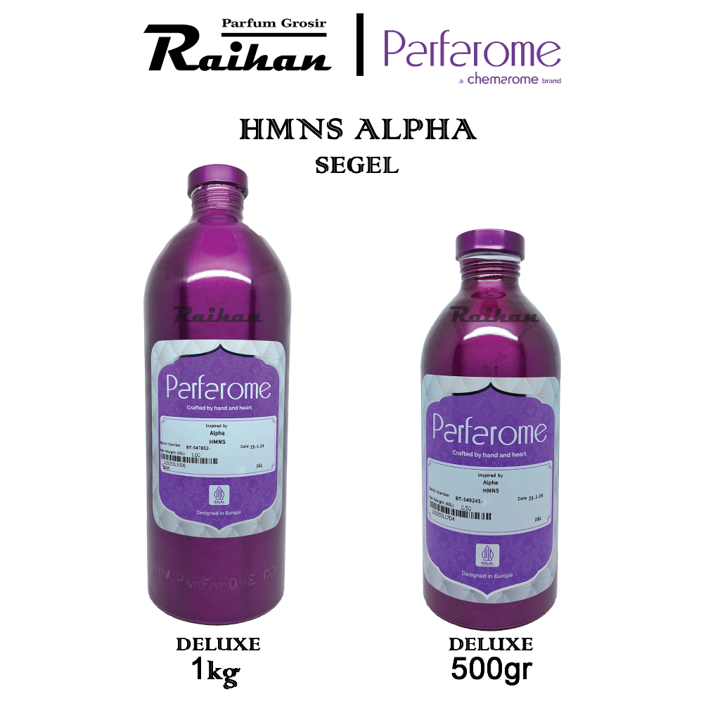 HMNS ALPHA PARFAROME SEGEL DELUXE 1KG 500GR