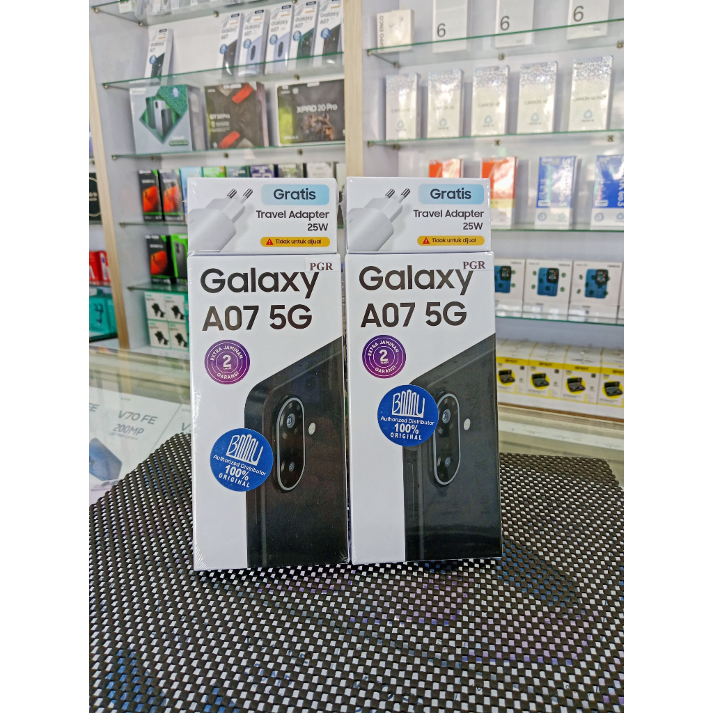 SAMSUNG GALAXY A07 5G 6/128GB| BATERAI BESAR 6000mAh| MEDIATEK DIMENSITY 6300