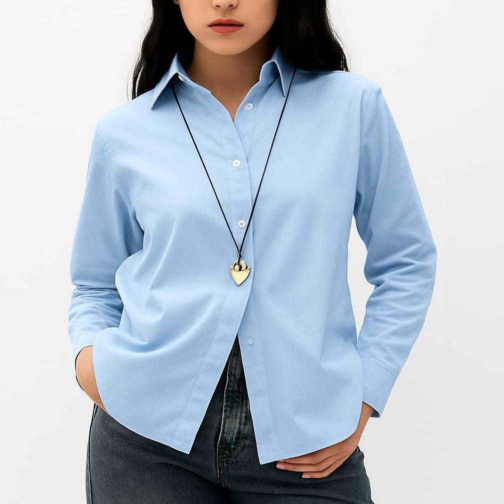 Trending Kemeja Loose Fit Wanita | Aina Shirt | Emge