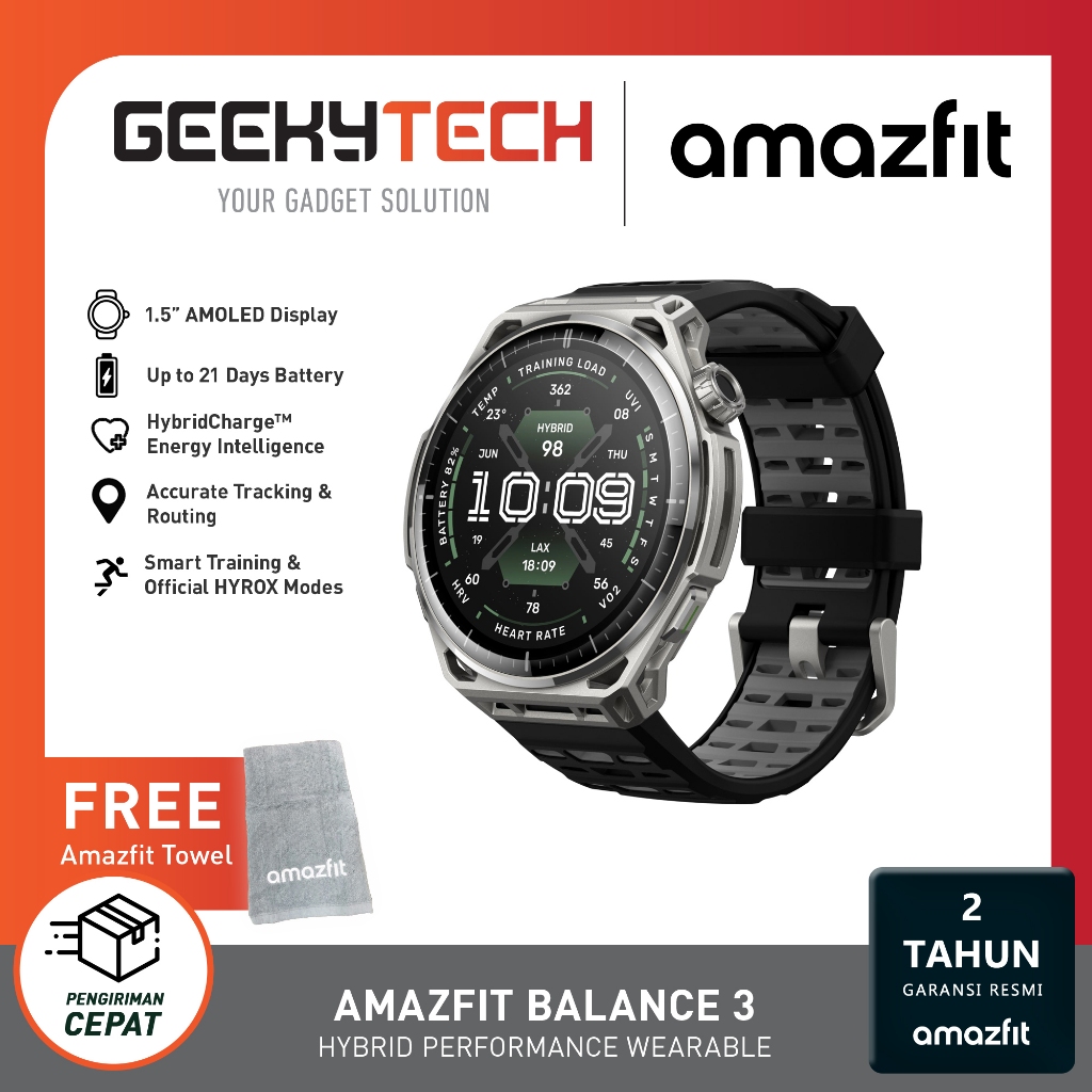 Jual Amazfit Balance 3 GPS Sportwatch Jam Tangan Olahraga Original - Garansi Resmi | Shopee Indonesia