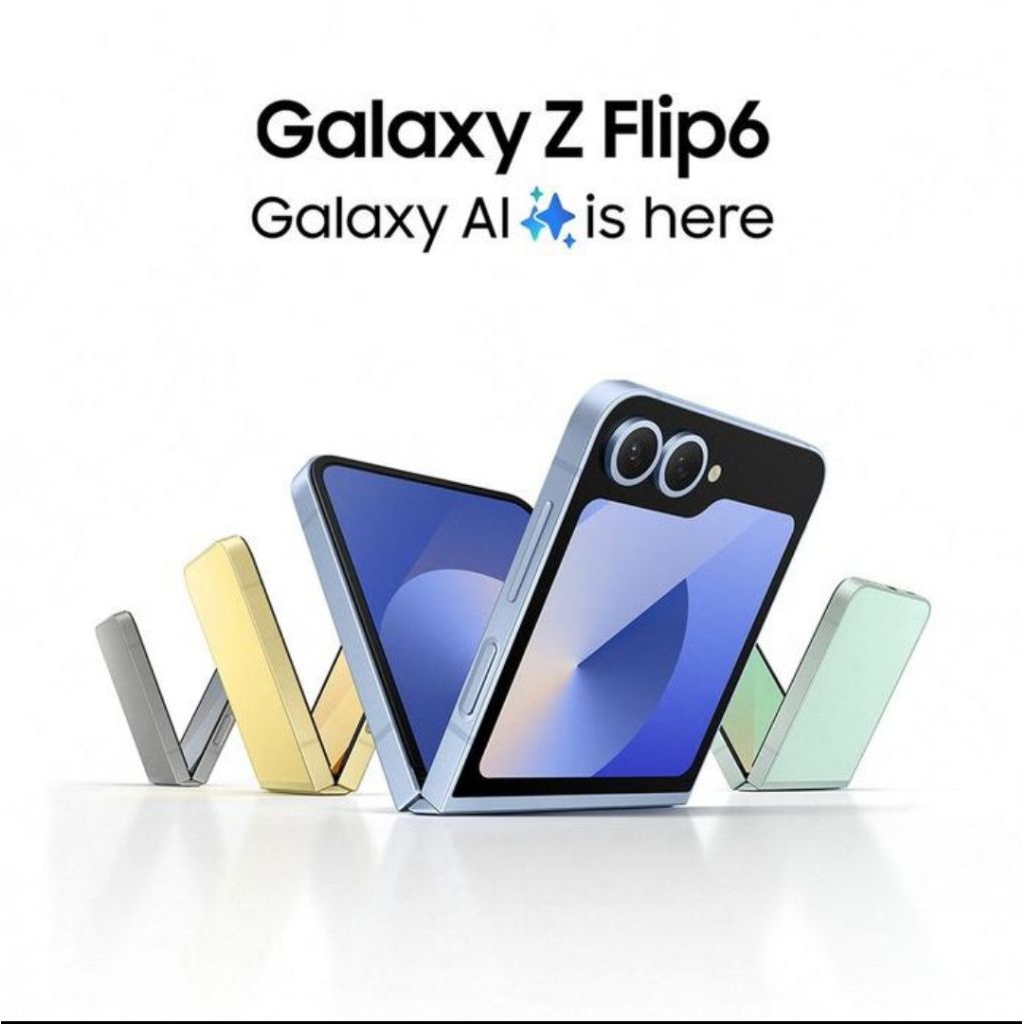 Samsung Galaxy Z Flip6 12Gb/256Gb Garansi Resmi Indonesia