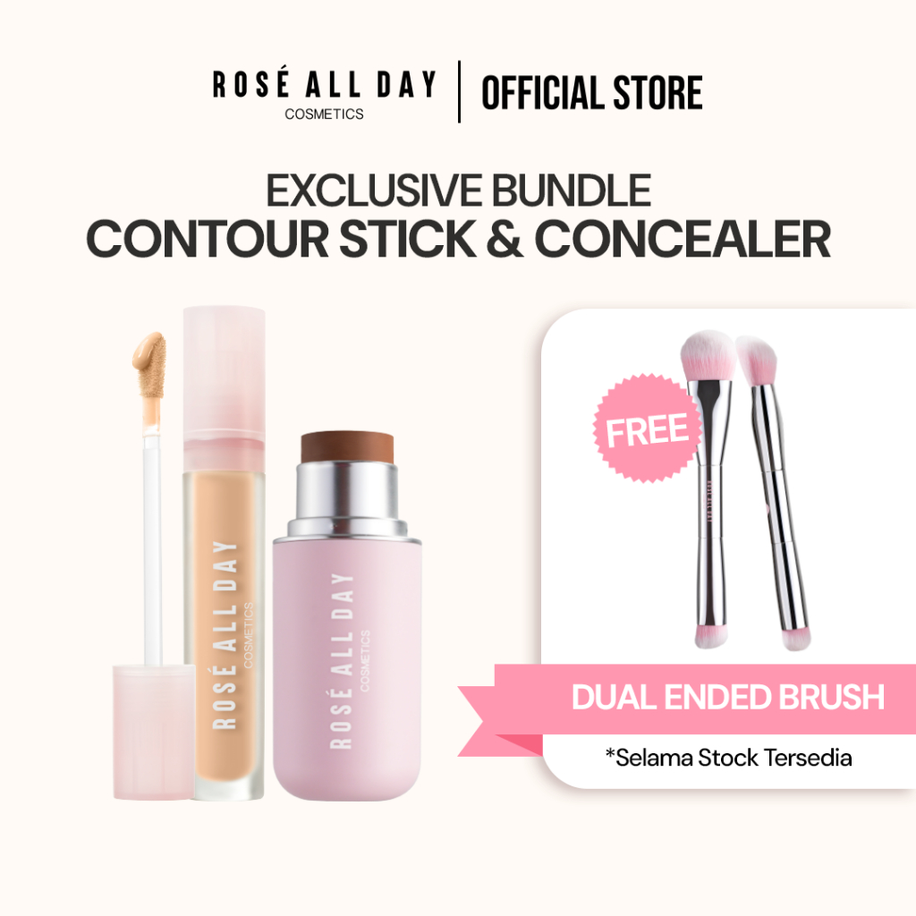 NEW!!! [Bundle] Rose All Day Seamless Touch Contour Stick + The Realest Lightweight AiryFit